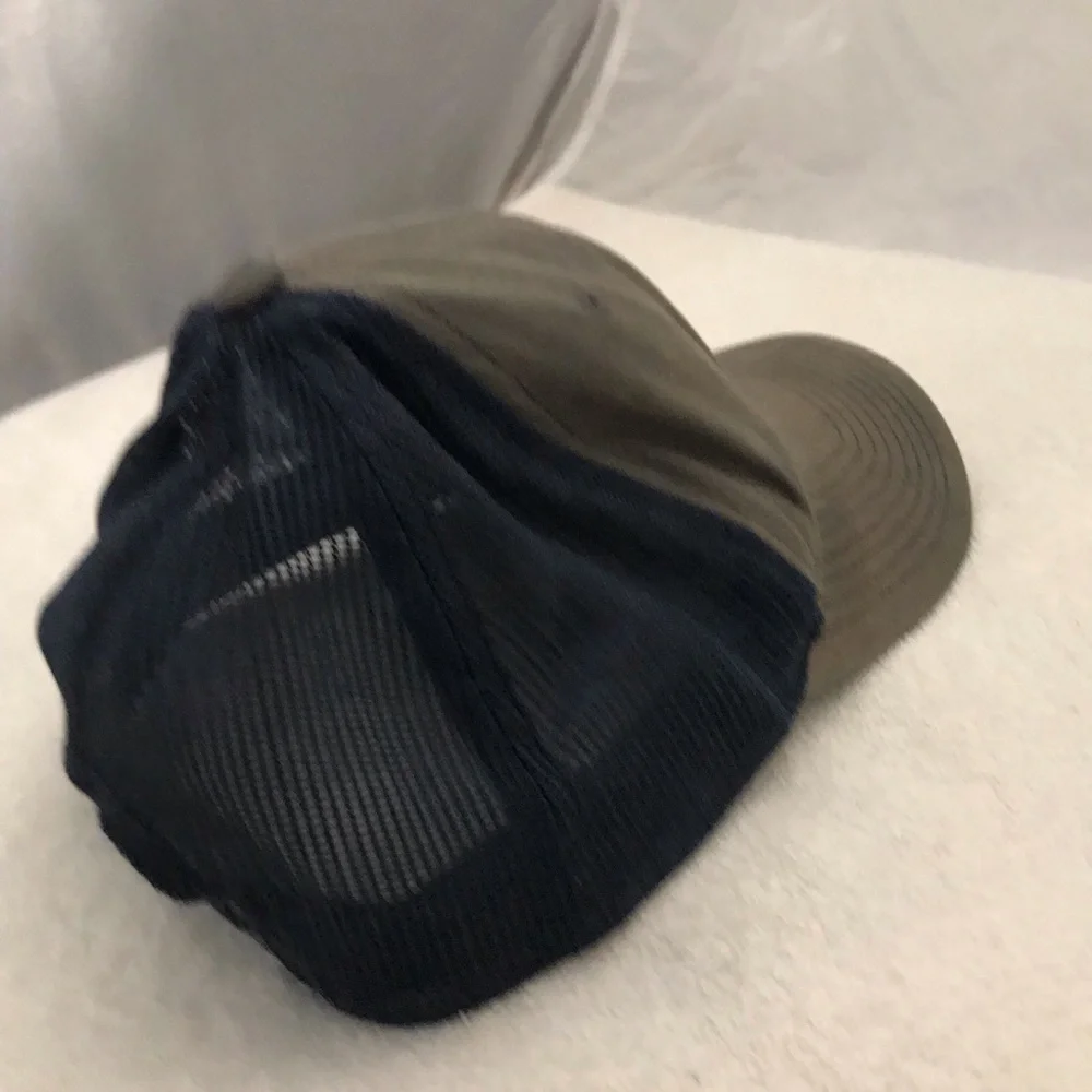 Richardson Adjustable Snap Back Grey/Green/Blue Trucker Hat
